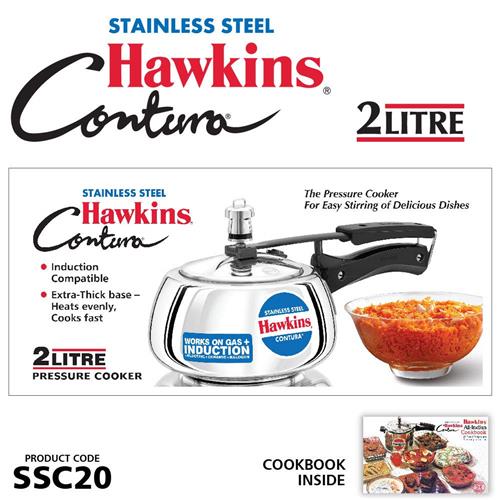 HAWKINS CONTURA COOKER SSC20 2LTR